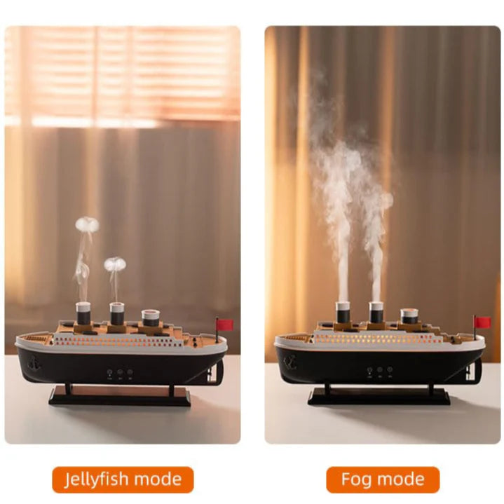 Titanic Humidifier & Aroma Diffuser - LED Lighting